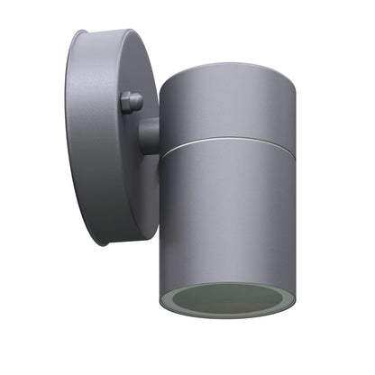 vidaXL Outdoor Wall Lights 2 pcs Stainless Steel Downwards - Black