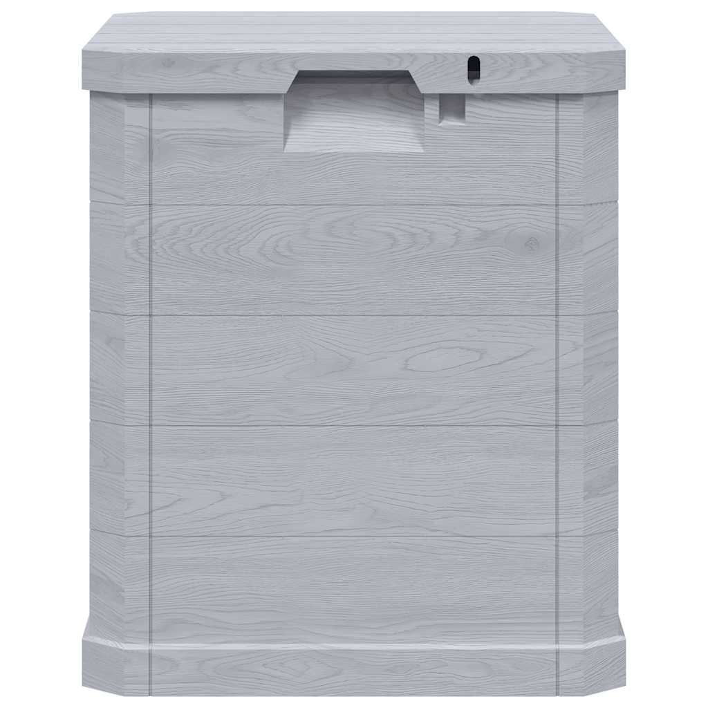 vidaXL Garden Storage Box 90 L Light Grey