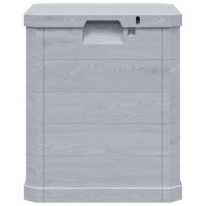 vidaXL Garden Storage Box 90 L Light Grey
