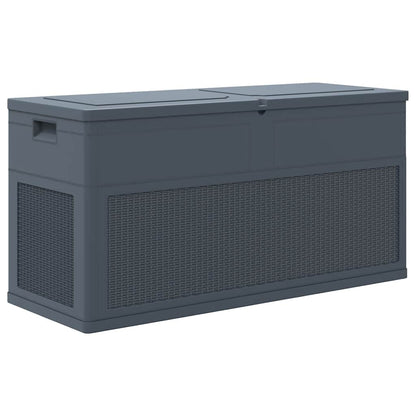 vidaXL Garden Storage Box 320 L Anthracite