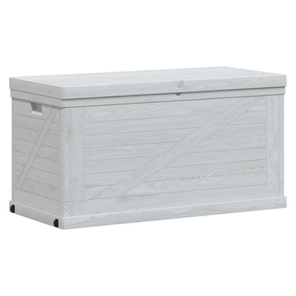 vidaXL Garden Storage Box 420 L Light Grey