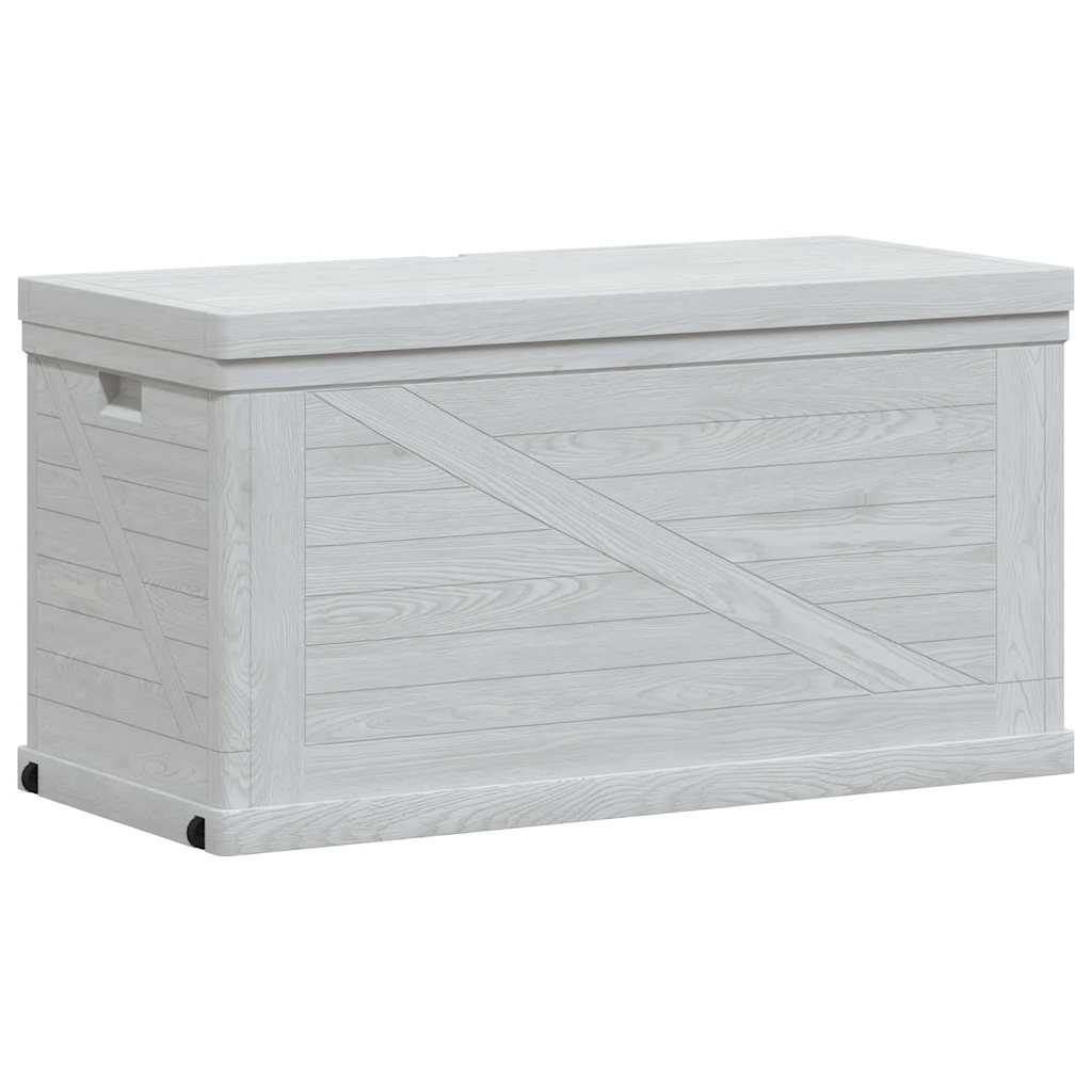 vidaXL Garden Storage Box 420 L Light Grey