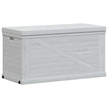 vidaXL Garden Storage Box 420 L Light Grey