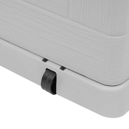 vidaXL Garden Storage Box 420 L Light Grey