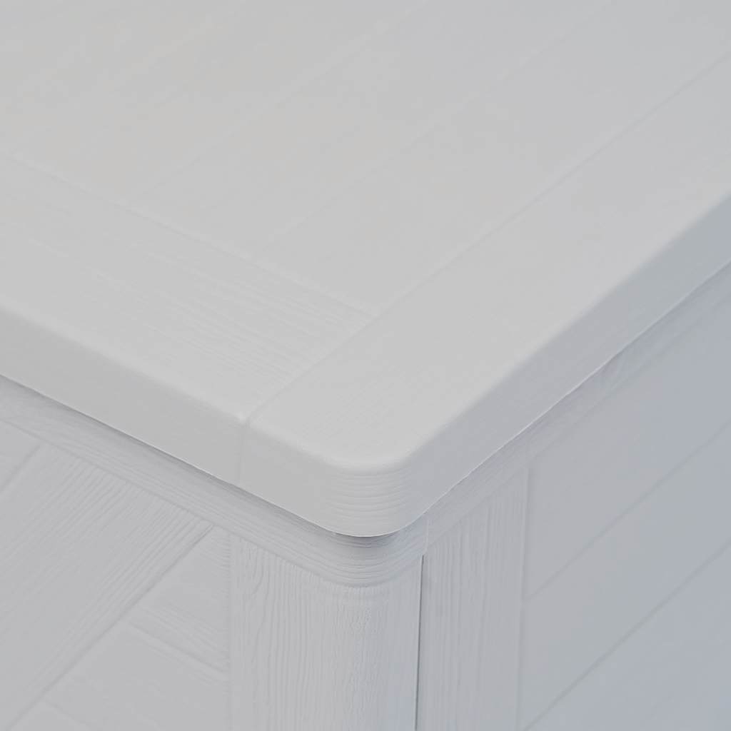 vidaXL Garden Storage Box 420 L Light Grey