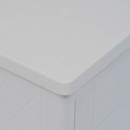 vidaXL Garden Storage Box 420 L Light Grey