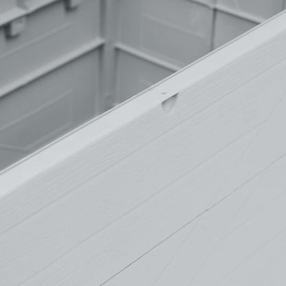 vidaXL Garden Storage Box 420 L Light Grey