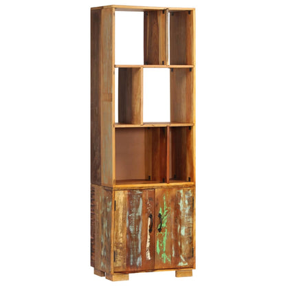 vidaXL Bookshelf 60x35x180 cm Solid Reclaimed Wood - Multicolour