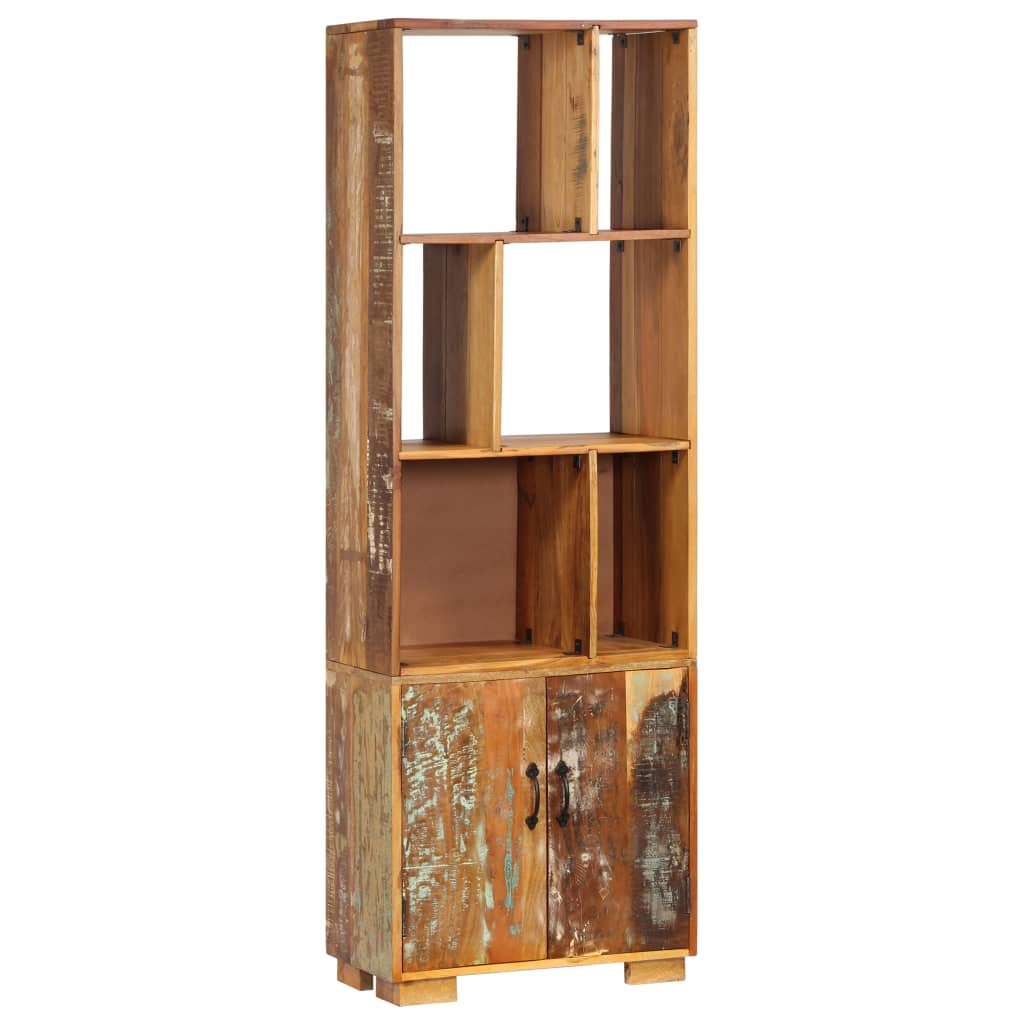 vidaXL Bookshelf 60x35x180 cm Solid Reclaimed Wood - Multicolour