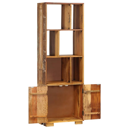vidaXL Bookshelf 60x35x180 cm Solid Reclaimed Wood - Multicolour