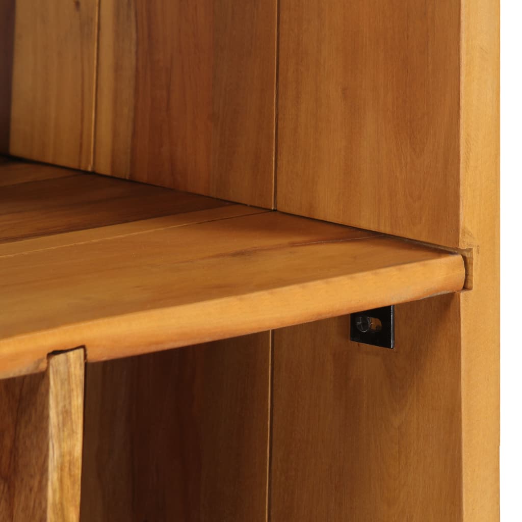 vidaXL Bookshelf 60x35x180 cm Solid Reclaimed Wood - Multicolour