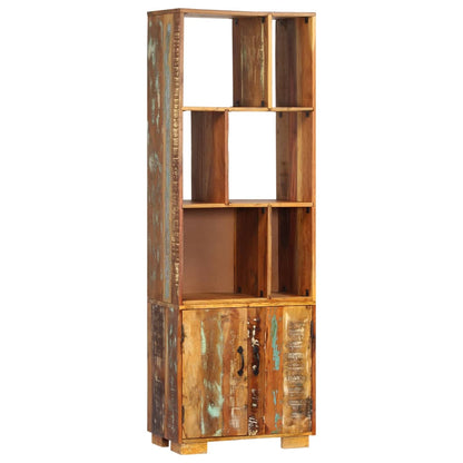 vidaXL Bookshelf 60x35x180 cm Solid Reclaimed Wood - Multicolour
