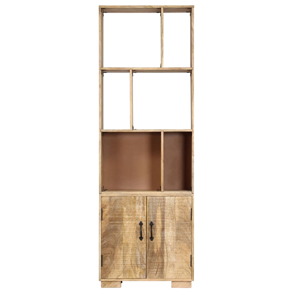 vidaXL Bookshelf 60x35x180 cm Solid Mango Wood - Brown