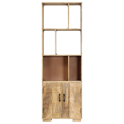 vidaXL Bookshelf 60x35x180 cm Solid Mango Wood - Brown