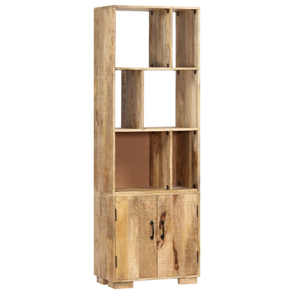 vidaXL Bookshelf 60x35x180 cm Solid Mango Wood - Brown