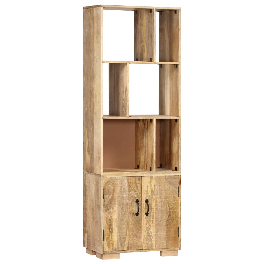 vidaXL Bookshelf 60x35x180 cm Solid Mango Wood - Brown