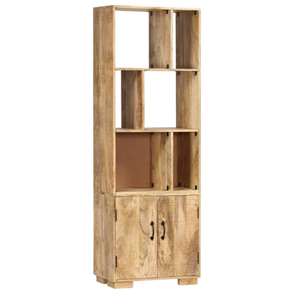 vidaXL Bookshelf 60x35x180 cm Solid Mango Wood - Brown