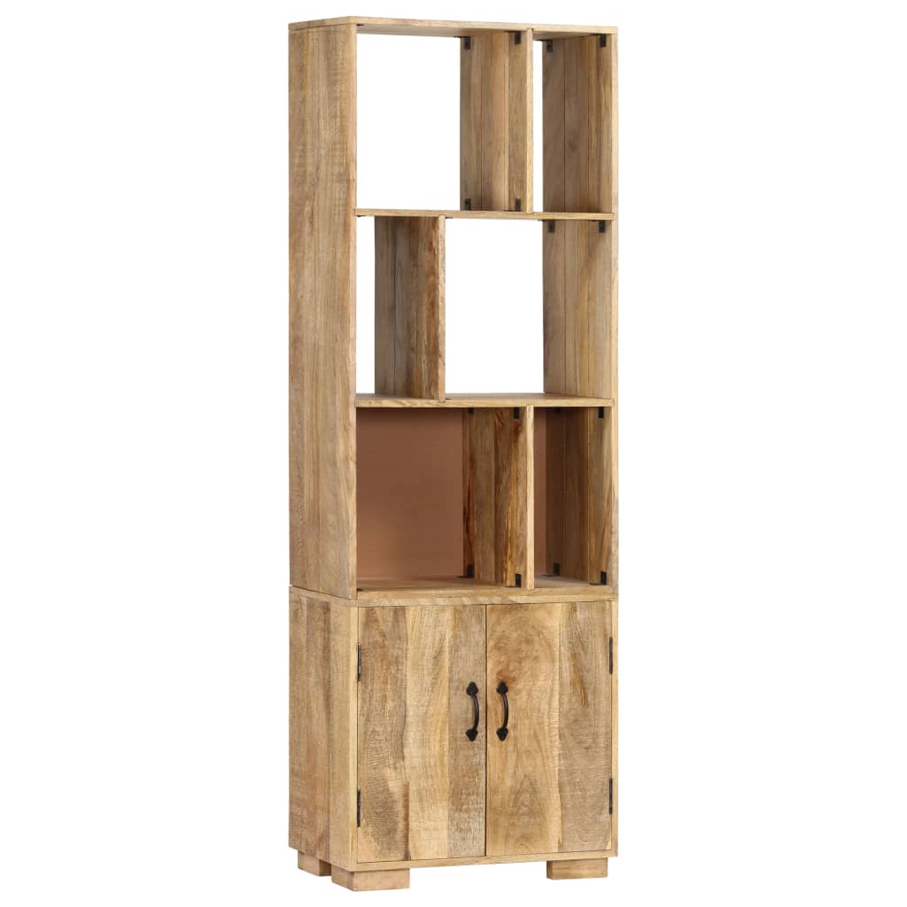 vidaXL Bookshelf 60x35x180 cm Solid Mango Wood - Brown
