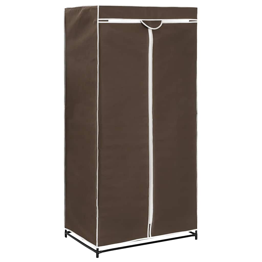 282442 vidaXL Wardrobes 2 pcs Brown 75x50x160 cm