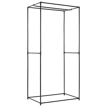 282444 vidaXL Wardrobes 2 pcs Grey 75x50x160 cm