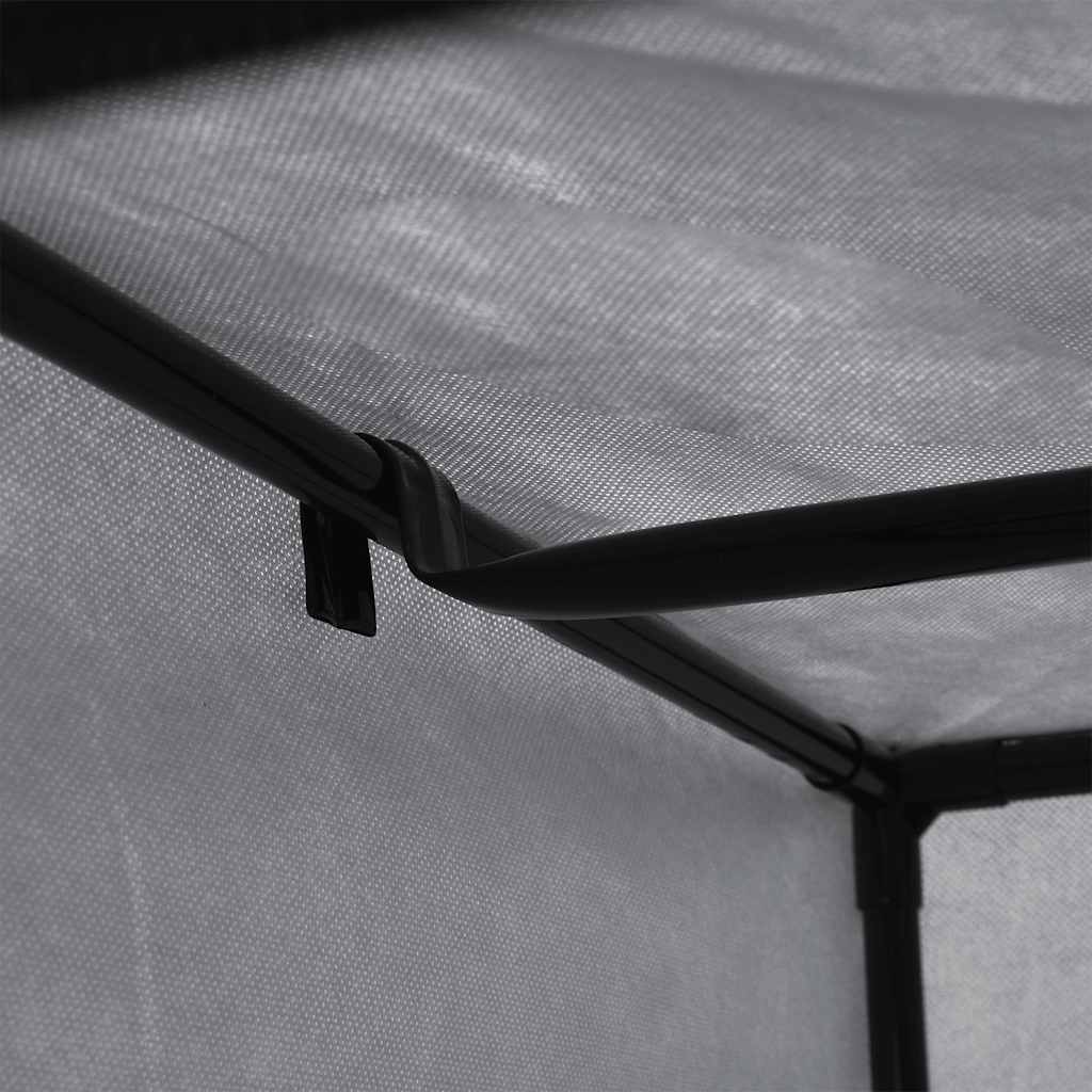 282444 vidaXL Wardrobes 2 pcs Grey 75x50x160 cm