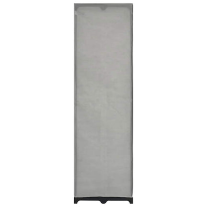 282461 vidaXL Wardrobe New York 75x45x160 cm Fabric - Grey
