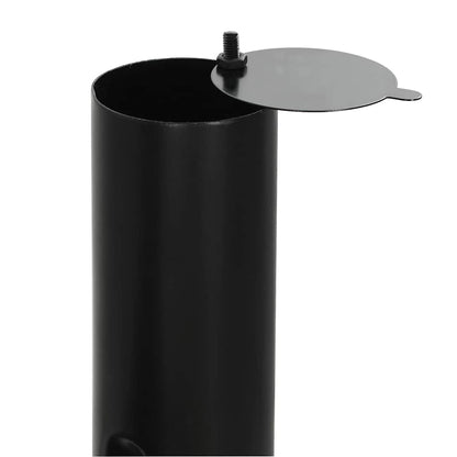 vidaXL Classic Charcoal BBQ Offset Smoker - Black