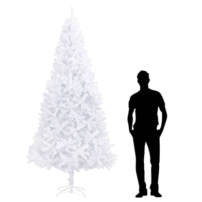 vidaXL Artificial Christmas Tree 300 cm White - 300 x 155 cm