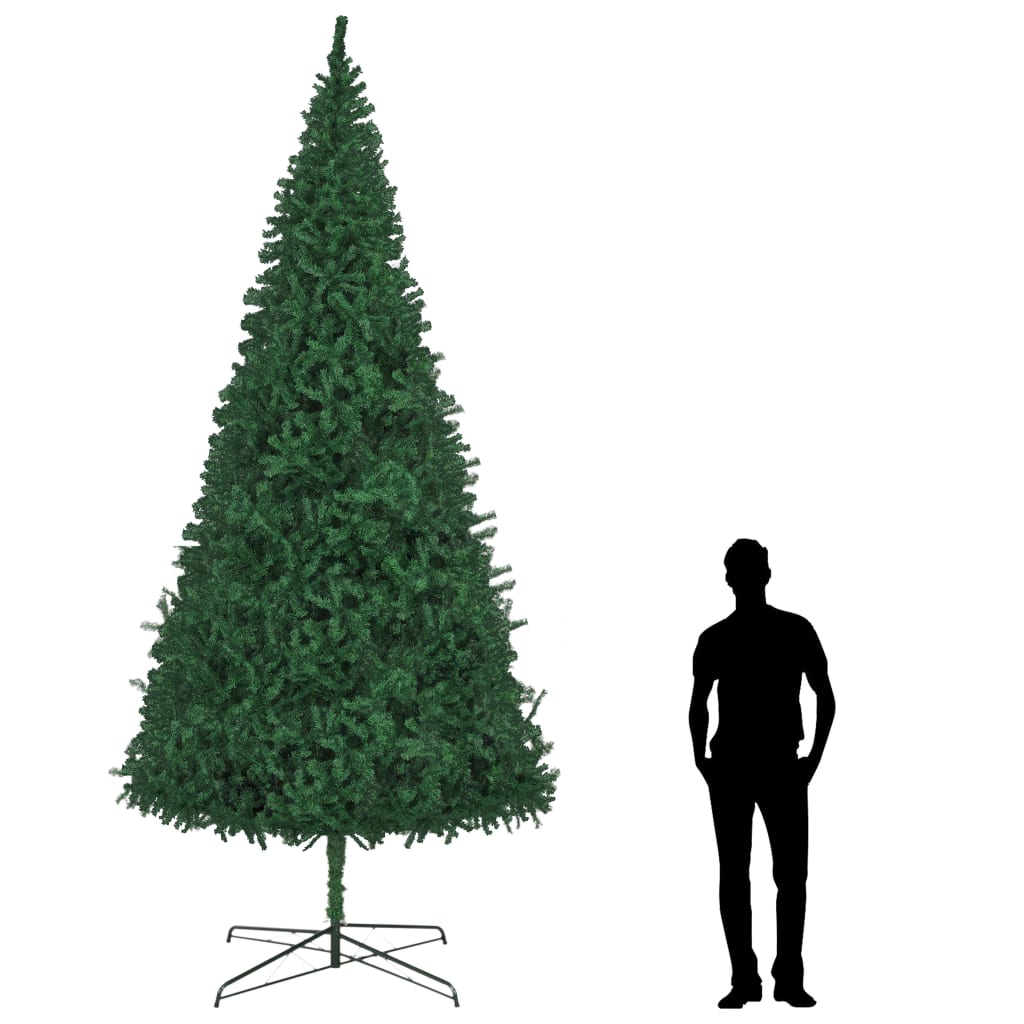 vidaXL Artificial Christmas Tree 400 cm Green - 400 x 190 cm