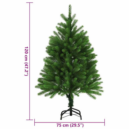vidaXL Artificial Christmas Tree Lifelike Needles 120 cm Green