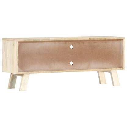 vidaXL TV Cabinet 110x30x44 cm Solid Mango Wood - Beige