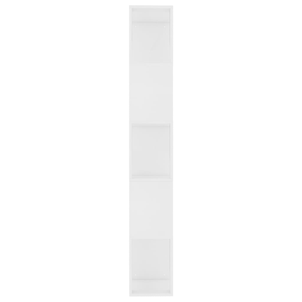 vidaXL Book Cabinet/Room Divider White 45x24x159 cm Engineered Wood