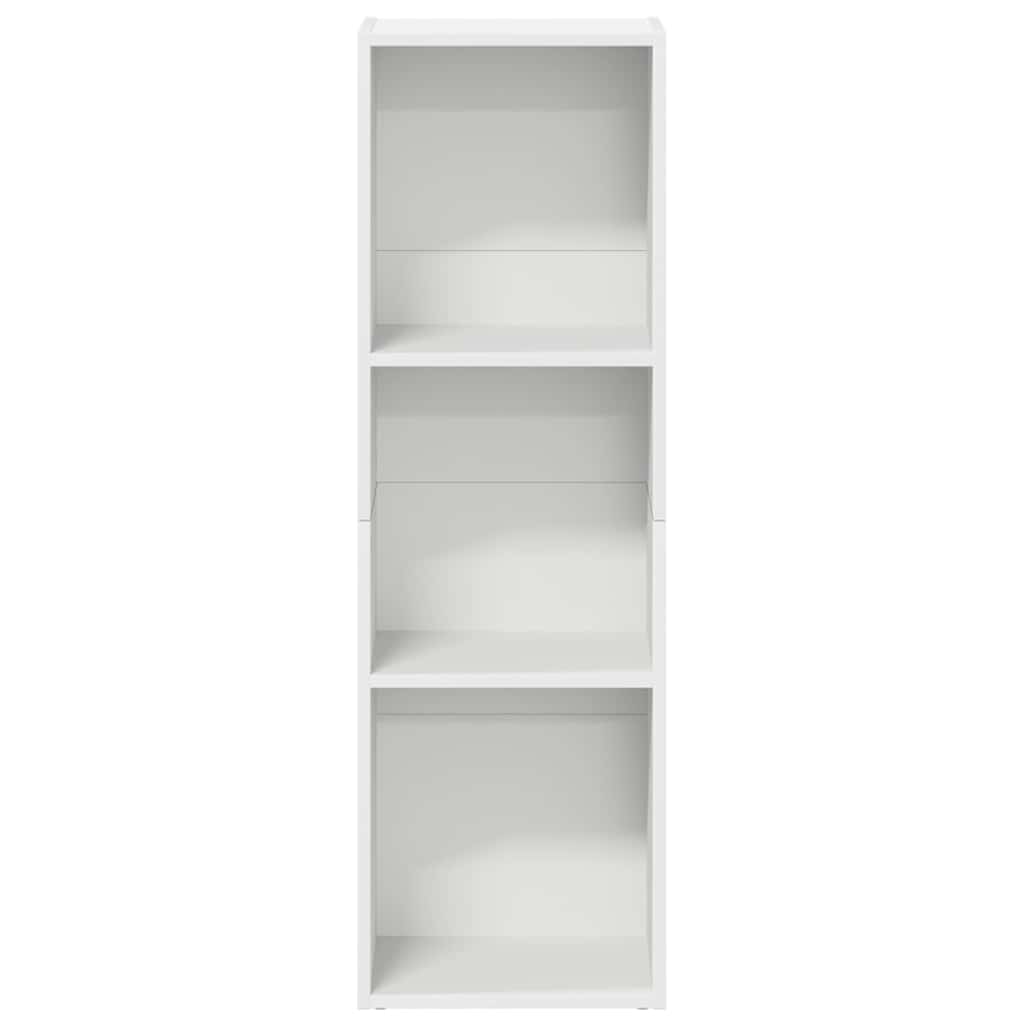 vidaXL Book Cabinet/TV Cabinet White 36x30x114 cm Engineered Wood