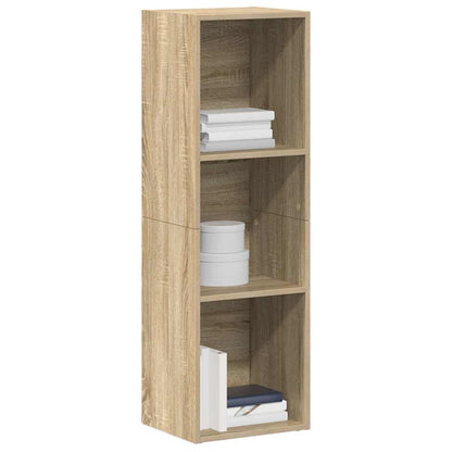 vidaXL Book Cabinet/TV Cabinet Sonoma Oak 36x30x114 cm Engineered Wood - Brown