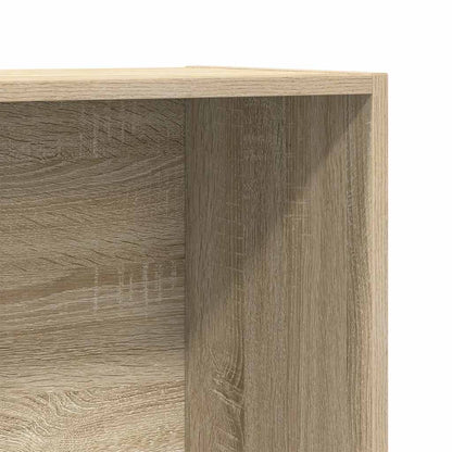 vidaXL Book Cabinet/TV Cabinet Sonoma Oak 36x30x114 cm Engineered Wood - Brown