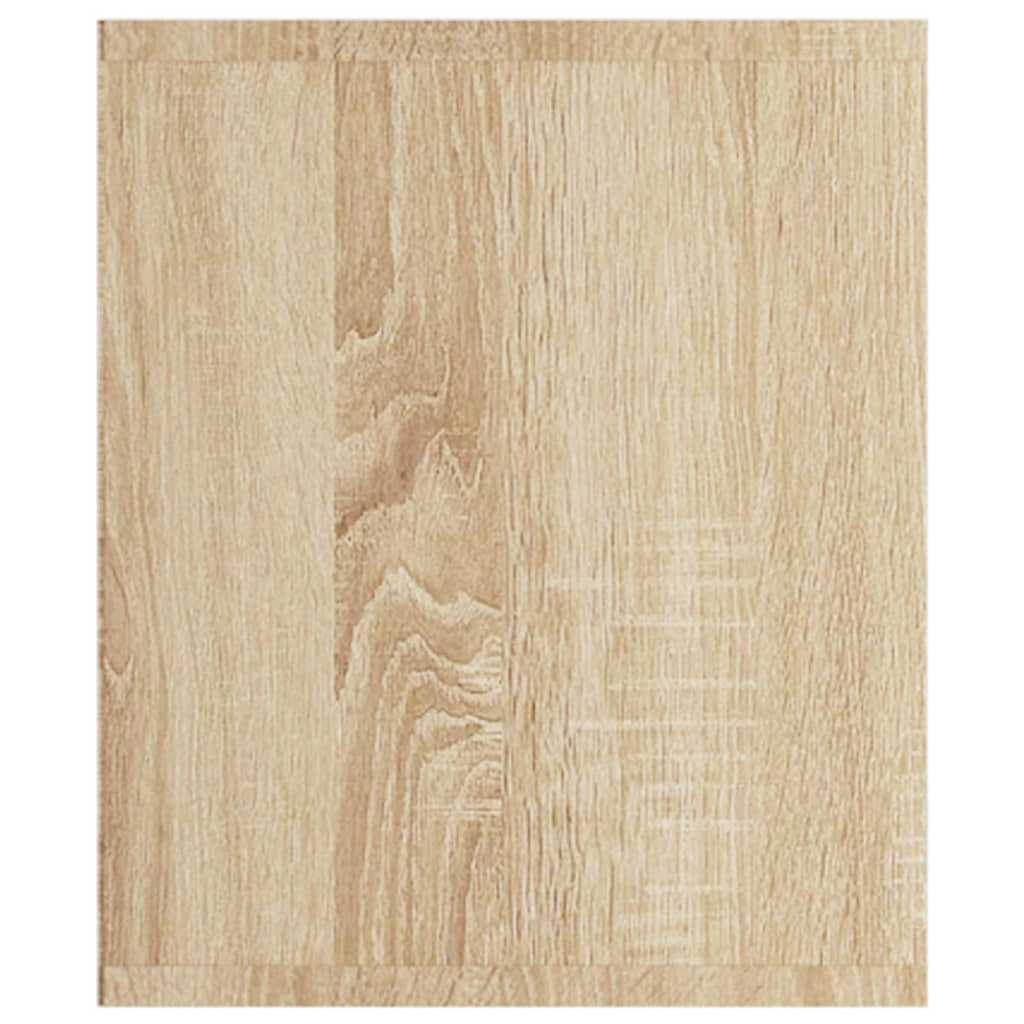 vidaXL Book Cabinet/TV Cabinet Sonoma Oak 36x30x143 cm Engineered Wood - Brown