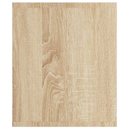vidaXL Book Cabinet/TV Cabinet Sonoma Oak 36x30x143 cm Engineered Wood - Brown