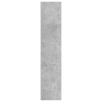 vidaXL Book Cabinet/TV Cabinet Concrete Grey 36x30x143 cm Engineered Wood