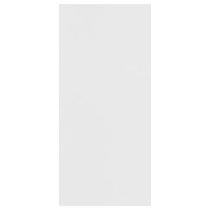 vidaXL Book Cabinet/Sideboard White 66x30x130 cm Engineered Wood