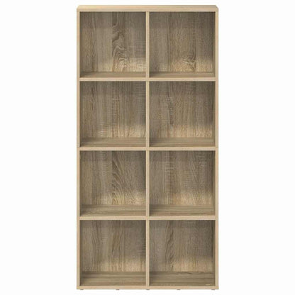 vidaXL Book Cabinet/Sideboard Sonoma Oak 66x30x130 cm Engineered Wood - Brown