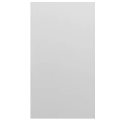 vidaXL Book Cabinet/Sideboard White 50x25x80 cm Engineered Wood