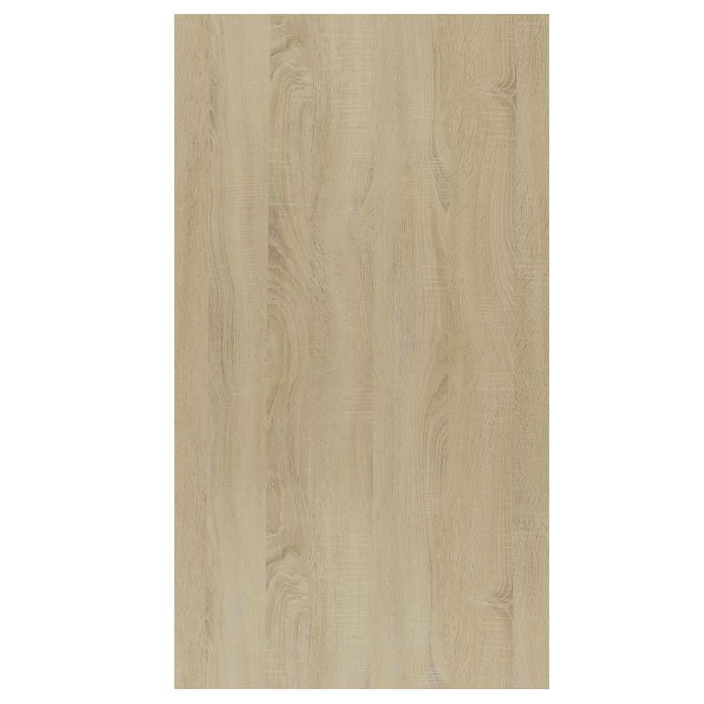 vidaXL Book Cabinet/Sideboard Sonoma Oak 50x25x80 cm Engineered Wood - Brown