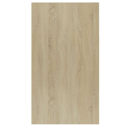vidaXL Book Cabinet/Sideboard Sonoma Oak 50x25x80 cm Engineered Wood - Brown