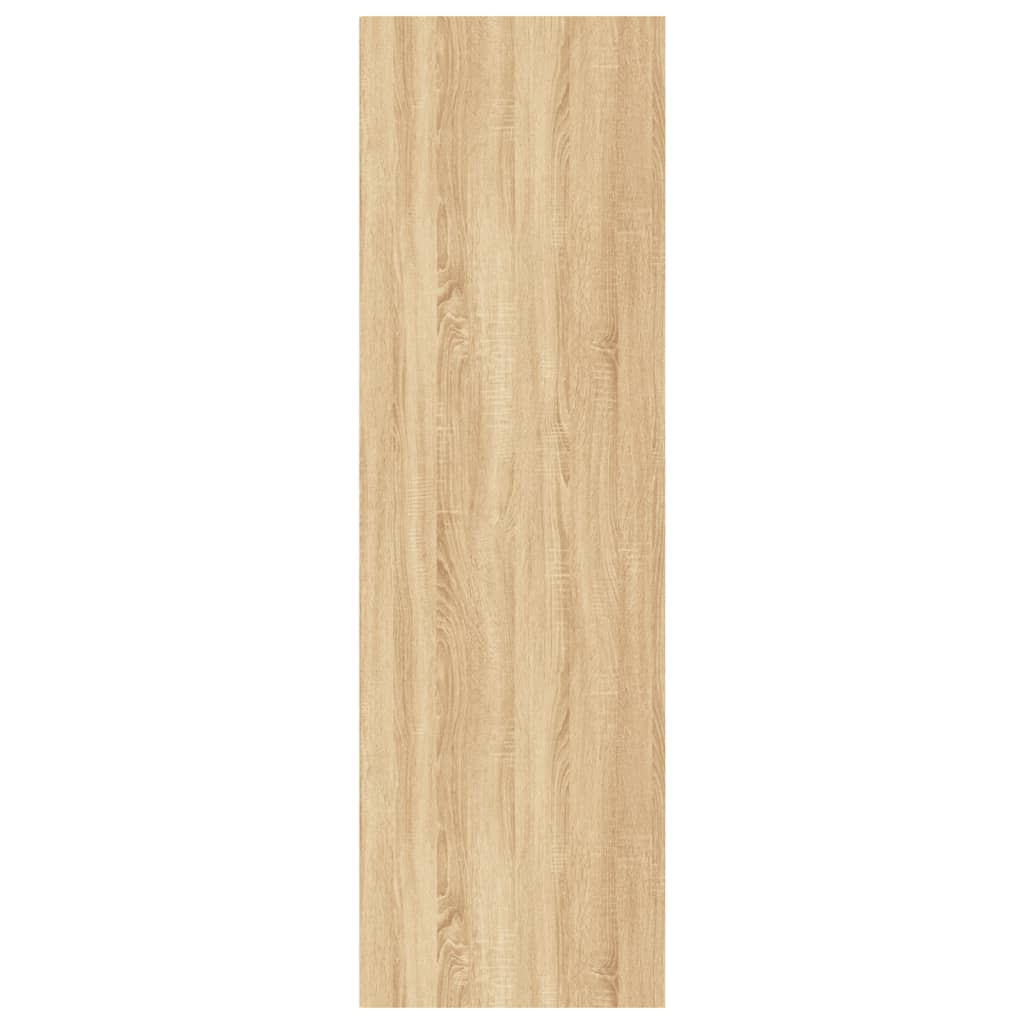 vidaXL Book Cabinet/Sideboard Sonoma Oak 66x30x98 cm Engineered Wood - Brown