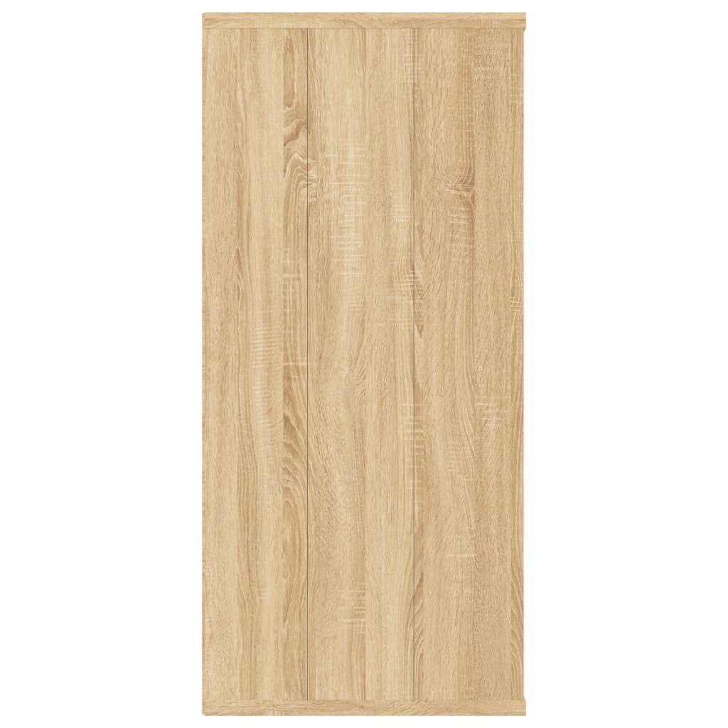 vidaXL Book Cabinet/Sideboard Sonoma Oak 66x30x98 cm Engineered Wood - Brown