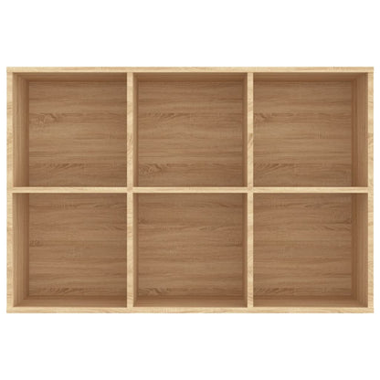 vidaXL Book Cabinet/Sideboard Sonoma Oak 66x30x98 cm Engineered Wood - Brown