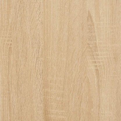 vidaXL Book Cabinet/Sideboard Sonoma Oak 66x30x98 cm Engineered Wood - Brown