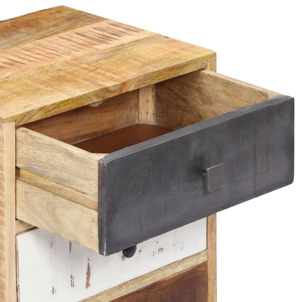 vidaXL Bedside Cabinet 40x30x60 cm Solid Mango Wood - Brown