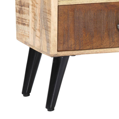 vidaXL Bedside Cabinet 40x30x60 cm Solid Mango Wood - Brown
