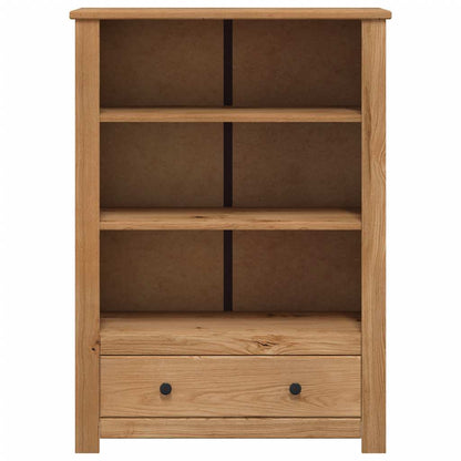 vidaXL Bookcase 80x35x110 cm Solid Pine Wood Panama Range - Brown
